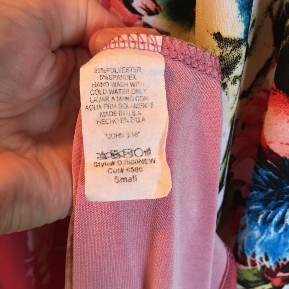 Long Floral Dress Size Small - Picture 3 of 6